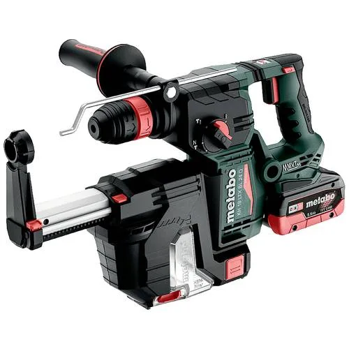 Metabo kh 18 ltx 24 bl quick + isa18ltx24 taladro de cincel + extractor - 601714930
