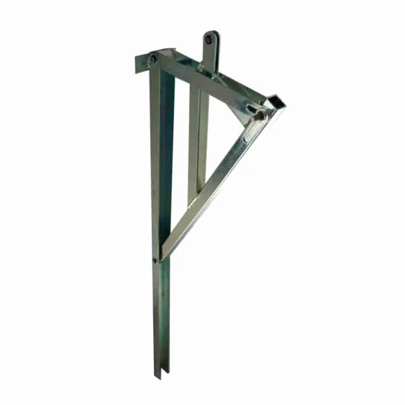 2611390 corredera de brazo de arco triangular para puertas basculantes con contrapesos bft brts p115029 2611390