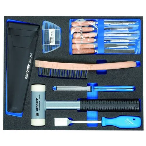 Gedore ts ct2-710 assortiment d’outils dans le module check-tool 2/4