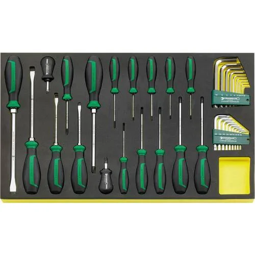 Stahlwille 96831196 juego de destornilladores en bandeja tcs tcs 4622/4650+10760 +10766