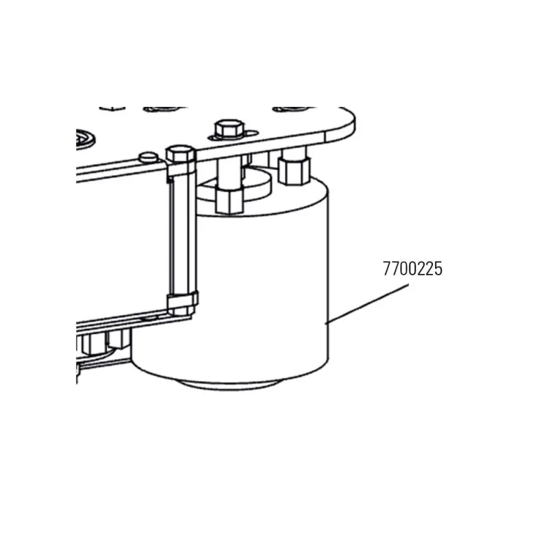 Motor operador faac 950 grupo 7700225 repuesto original garantía de automatización
