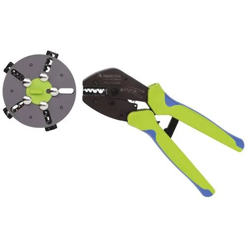 Rennsteig 629 005 3 - alicate para crimpar rennsteig multicrimp (con 5 mordazas)