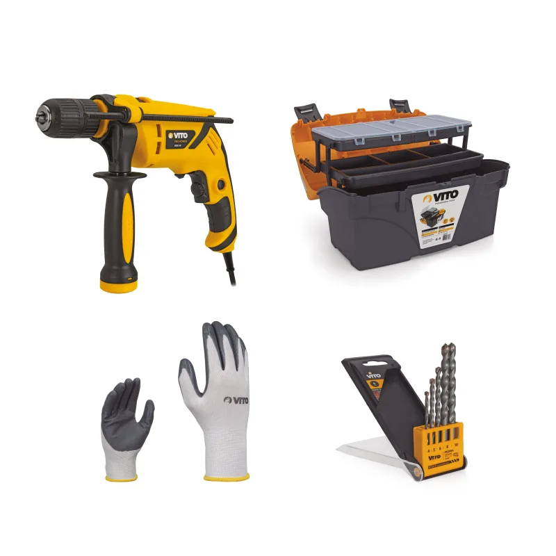 Taladro con cable vito 600w