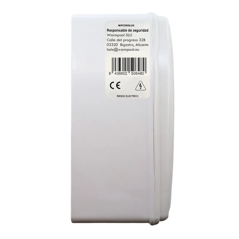 Transformador 50w 12v/ac protección térmica ip65 resistente con protección