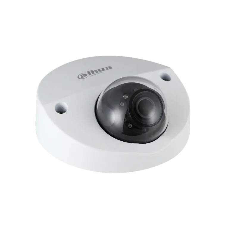 Dahua caméra bnc dôme plat 2 mp ff 2.8 mm ir 20m starlight - hac-hdbw2241fp-a-0280b-s2-dip