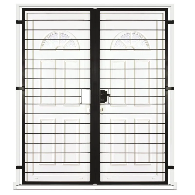 Grid de la puerta de la laguna -2 hojas para la caja h = 190 cm x l = 190 cm (mesa de cantas)