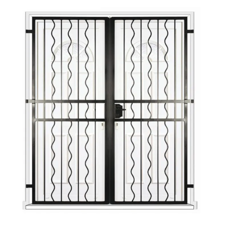 Azure door grid -2 hojas para la caja h = 230 cm x l = 130 cm (lado de la tabla)