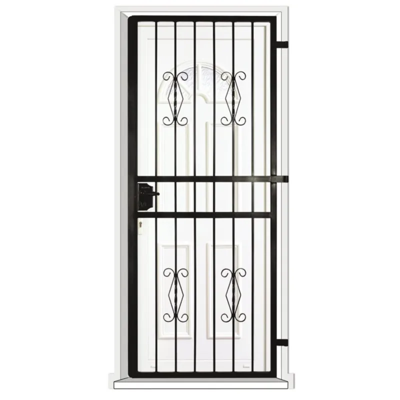 Grid de puerta rústica -1 de ancho para la caja h = 200 cm x w = 90 cm (costa de tabla)