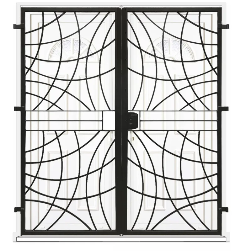 Grid de puerta arcade -2 hojas para la caja h = 210 cm x l = 170 cm (lado de la tabla)
