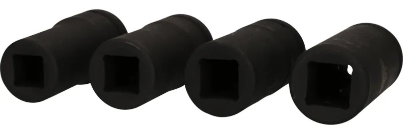 Ks tools jeu de douilles à chocs quatre pans 3/4 pour fuso, 4 pcs