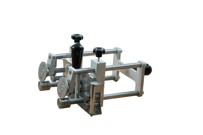 Plegadora manual - doble columna - 200 mm - kya-sc - 4 rodillos guía - lpp