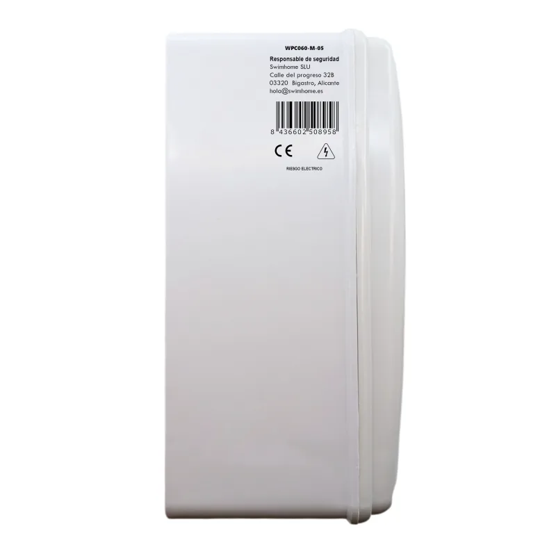 Cuadro eléctrico piscina bomba hasta 0,5cv transformador 60w/dc y contactor