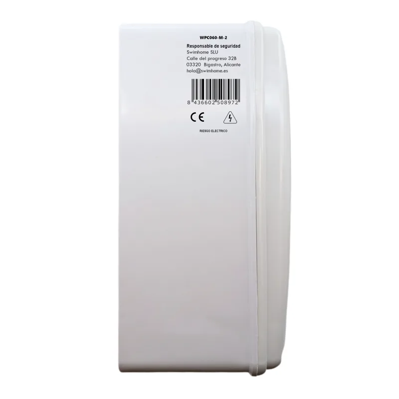 Cuadro eléctrico piscina bomba hasta 2cv transformador 60w/dc y contactor