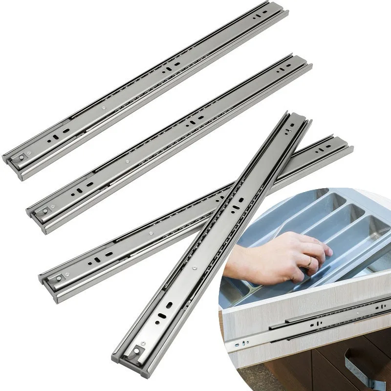 Extracción total 45 mm con autocierre guía de bolas 45mm 500mm 20 unidades