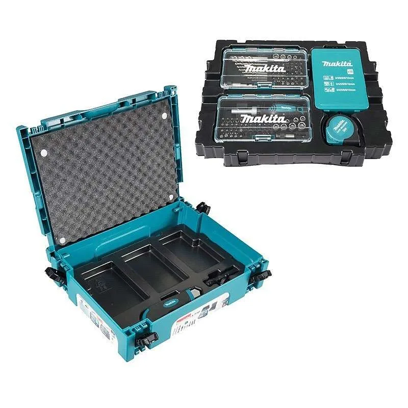 Makita set de accesorios makpac 116 pcs b-49884