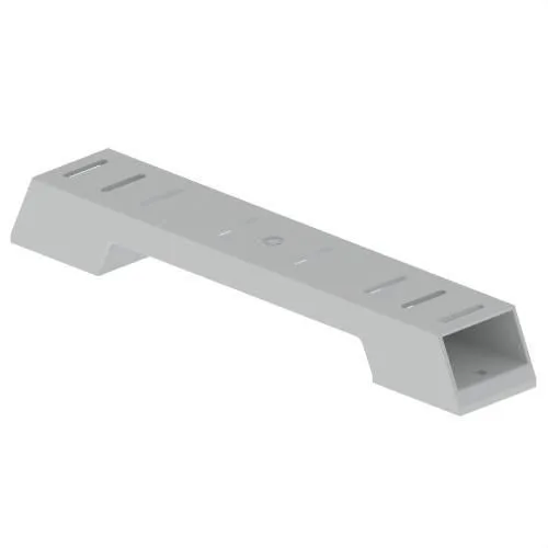 Soporte vertical aislante gris 600 u23x