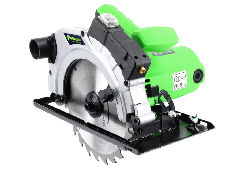 Sierra circular cs03 de 1200 w de potencia con láser