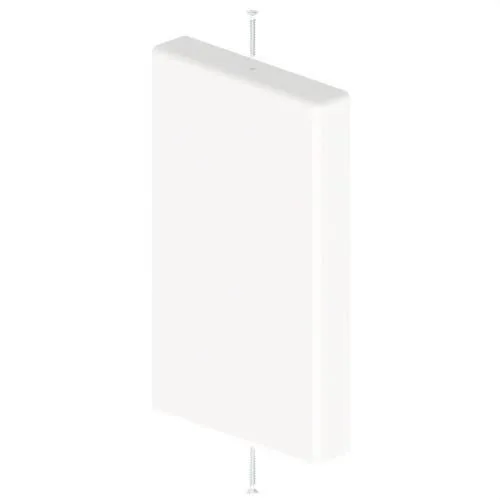 Tapa final blanco 60x100mm u24x