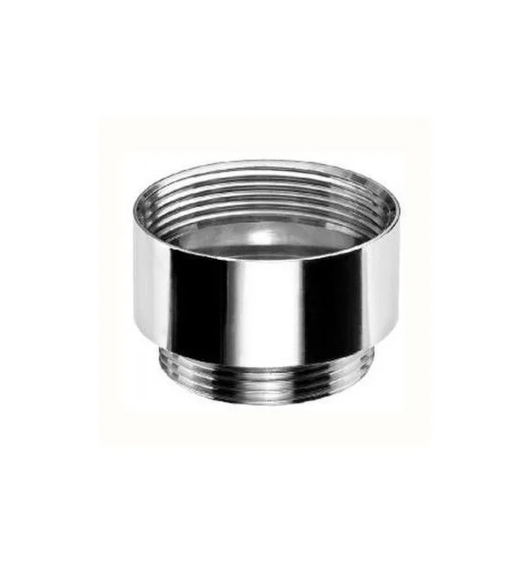 Adaptador rosca macho m40 hembra pg36 latón niquelado - interflex