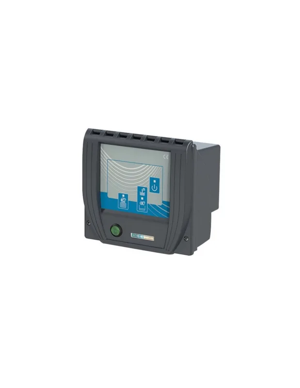 Cuadro eléctrico que regula las sondas del tanque de compensación.