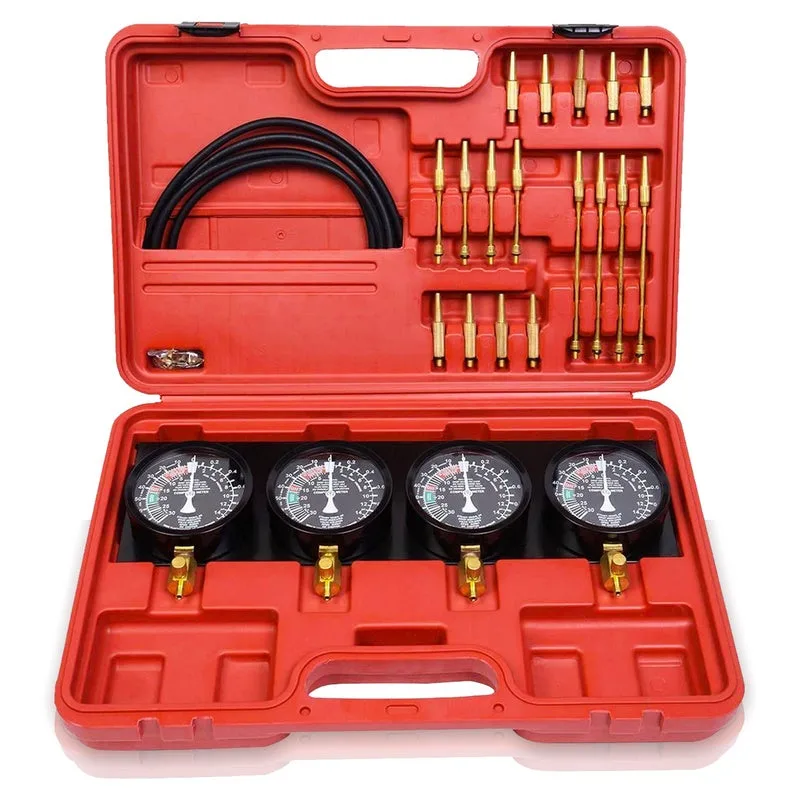 Sincronizador de carburador manómetro de vacío tubos de extensión de herramientas universales