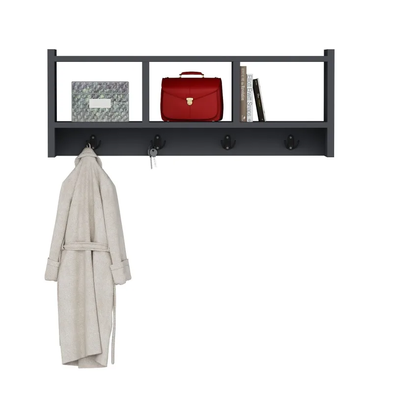 Gancho de pared midnight antracita