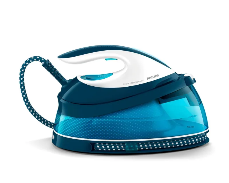 Philips gc7840/20 estación plancha al vapor 2400 w 1,5 l suela de steamglide azul, blanco