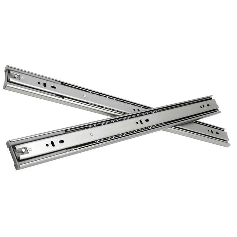 Correderas de cajón corredera de extensión completa corredera de alta resistencia corredera telescópica guía de bolas 45 mm 350 mm 10 piezas
