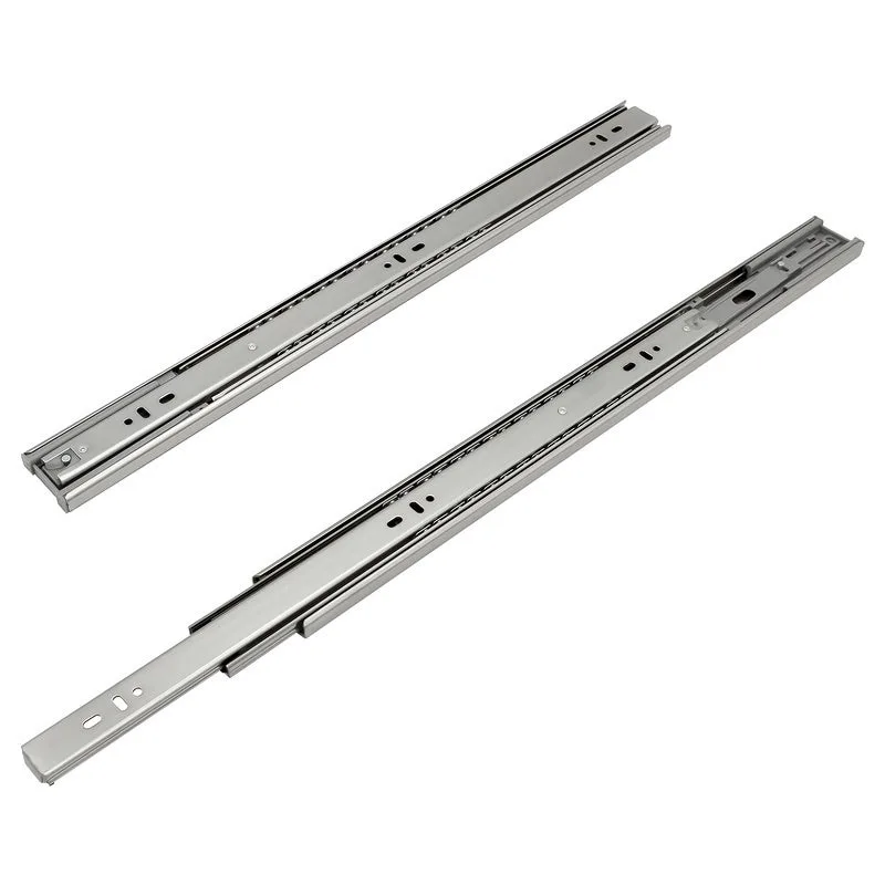 Diapositivas de cajón diapositiva de bola de cierre automático 45 mm extensión completa 300 mm diapositivas de cajón 6pcs