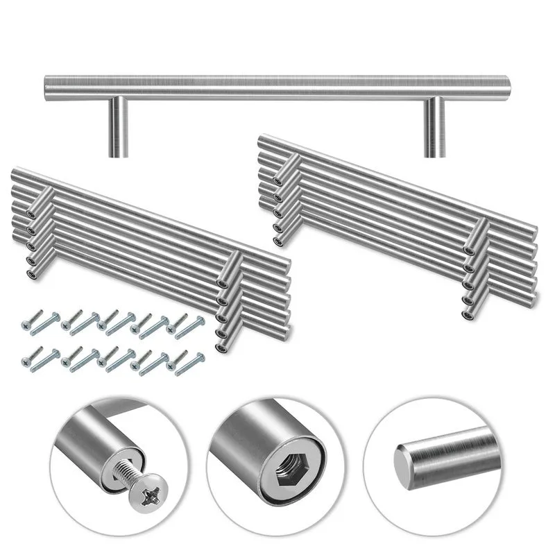 Tiradores para muebles tiradores para armario tirador para armario de cocina baño tirador para cocina oficina 220*160*10mm 50 piezas