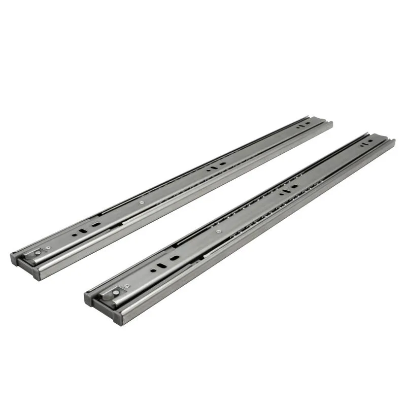 Correderas para cajones corredera de extensión completa corredera de alta resistencia corredera telescópica guía de bolas 45 mm 350 mm 6 piezas