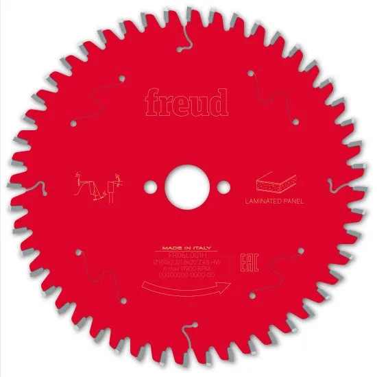 Hoja para sierra circular manual con cable/ sin cable freud - ø160 2,2/1,6 a20 z48 ba -5° - f03fs09798 -fr06l001h