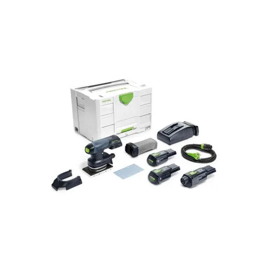 Lijadora vibratoria híbrida rtsc 400 3.0 i-set - festool - 577681
