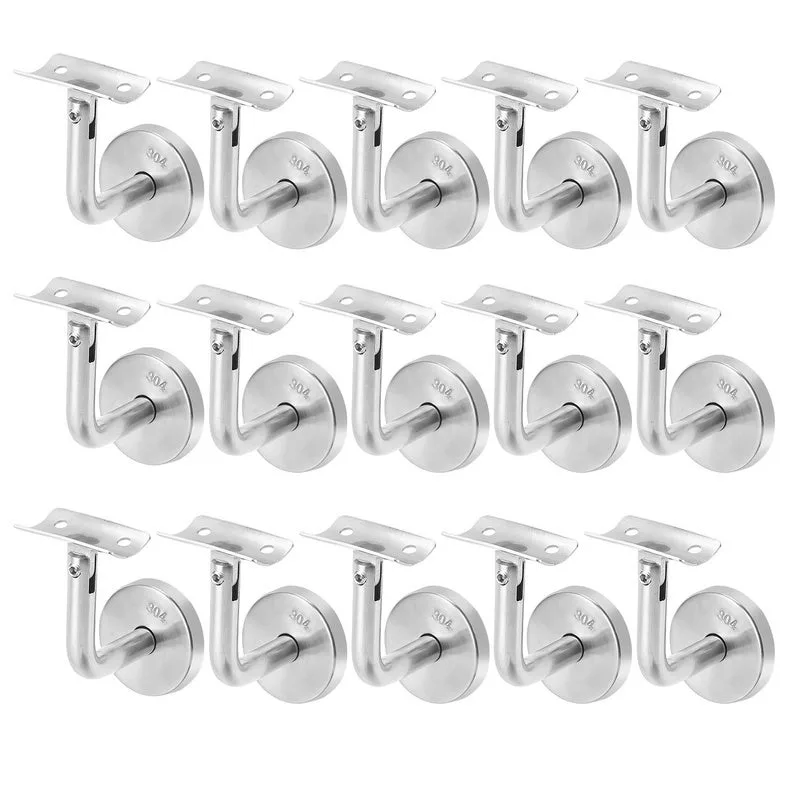 Pasamanos soportes de pared 20 piezas soporte de pasamanos para protección de seguridad en pasillos de escaleras