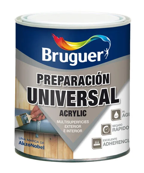 Imprimación - selladora universal bruguer de 0,75l color blanco