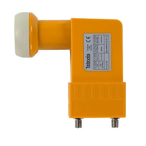 Lnb para antena de satélite televes de 0.3 db