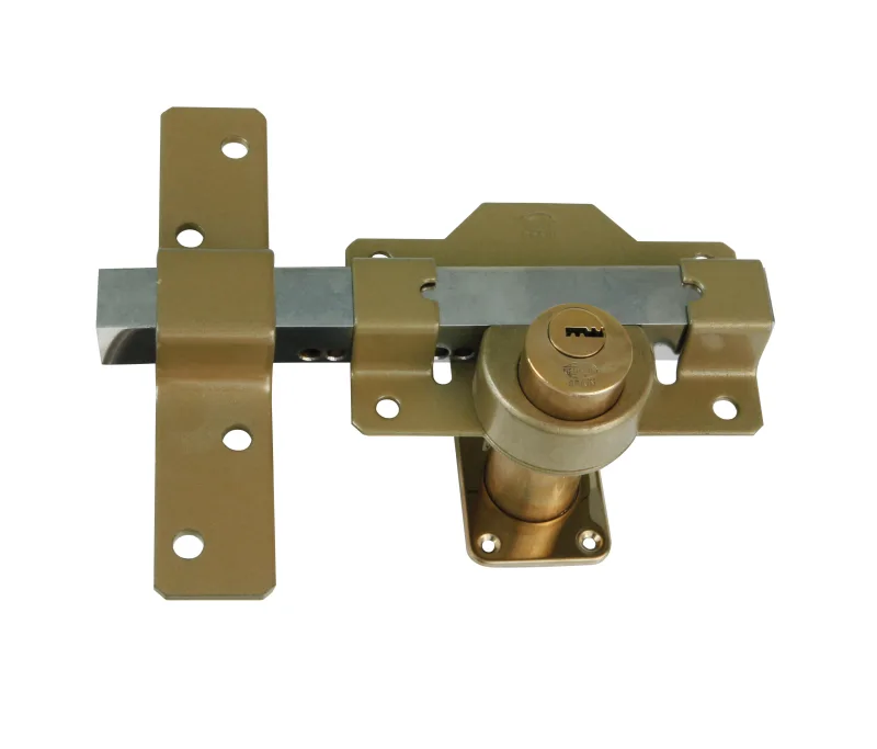 Cerrojo de seguridad amig llave, 105 x 170 mm, martelé