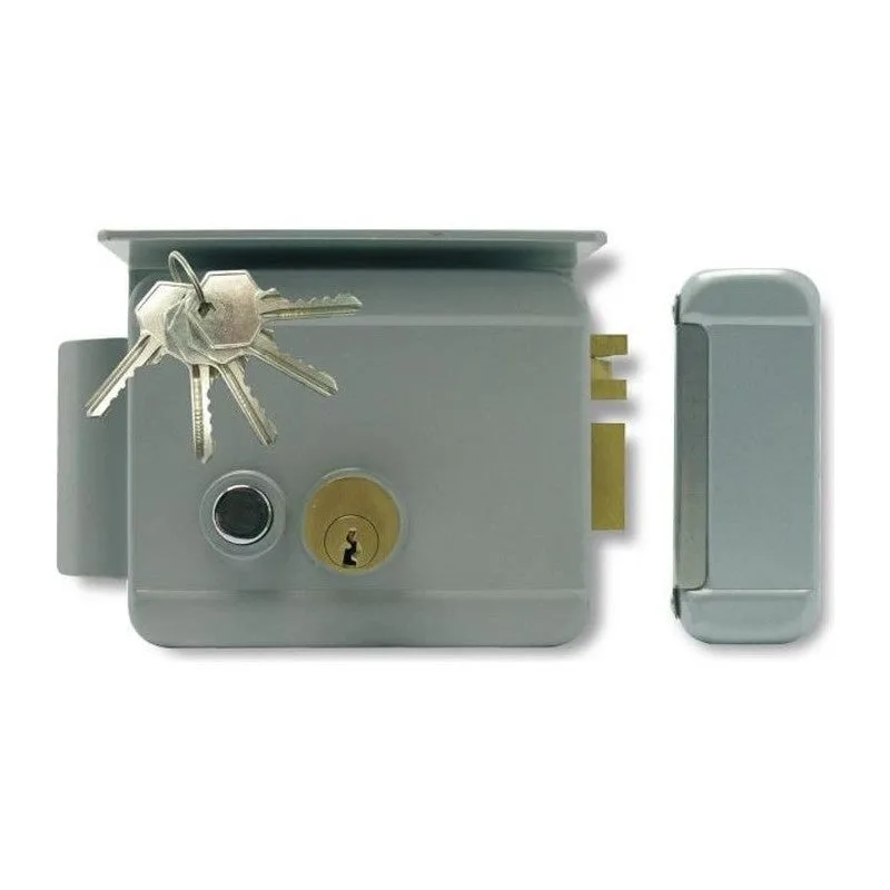 Cerradura eléctrica izquierda/derecha - compatible con videoportero - memoria de llamadas - bajo consumo - extel - 150011