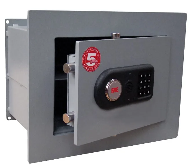 Caja fuerte de empotrar en la pared fac 13044 42.8x32x23 cm