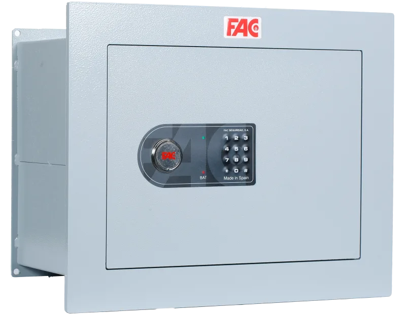 Caja fuerte de empotrar en la pared fac 13045 51.5x41x23 cm