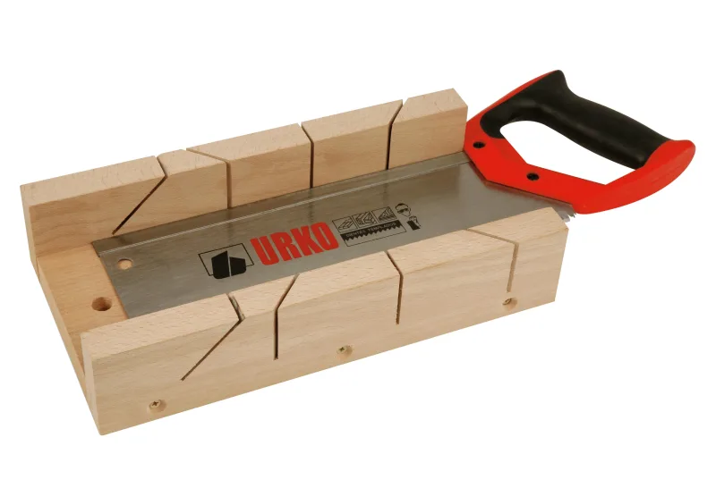 Serrucho de costilla y caja de ingletes urko 9050501 con base sobreelevada