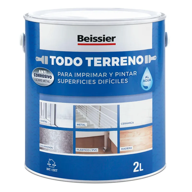 Imprimación todoterreno al agua beissier 2l blanco