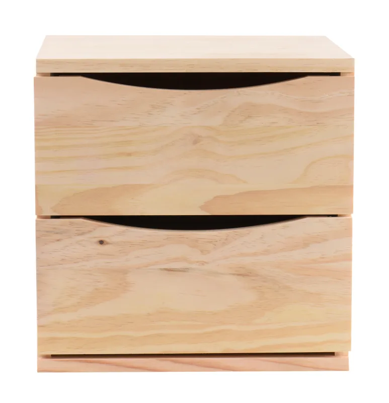 Cajonera de madera de 36x30x36cm y capacidad 38l