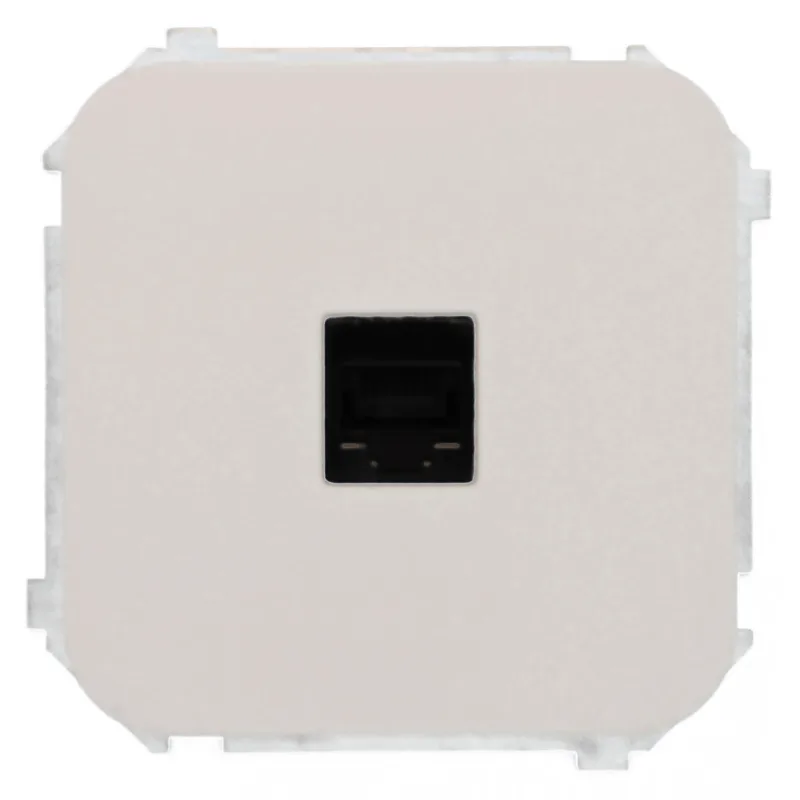 Toma de red ceese mil blanco