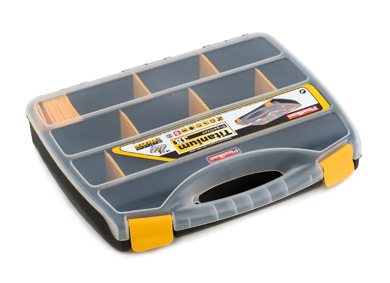 Estuche para tornillos de 31x6x38 cm con 23 huecos