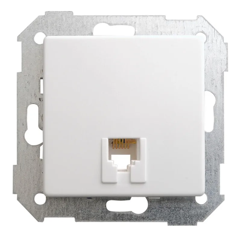 Toma de red simon 82 blanco