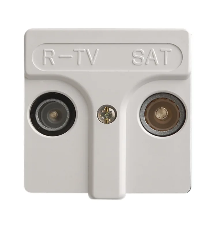 Toma de tv intermedia simon 27 blanco