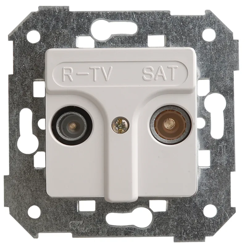 Toma de tv final simon play blanco