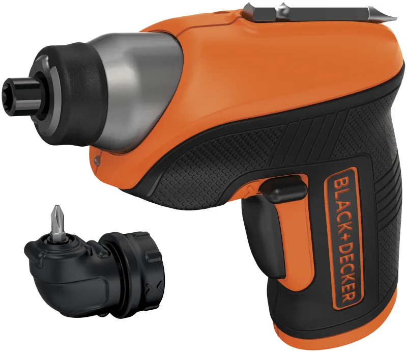 Atornillador a batería black + decker 3.6v - 1 bateria - cabezal angular 1 x 25mm h4 - cs3652lc-qw