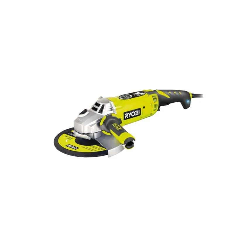 Ryobi eag2000rs amoladora angular 23 cm 6000 rpm 2000 w 6 kg